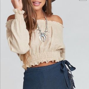 Show Me Your Mumu Erin Smocky Top